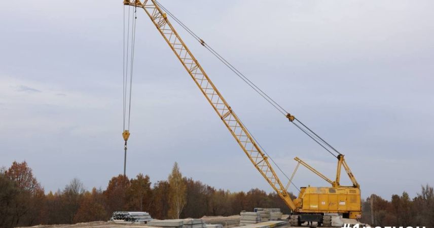 Полтора километра над Припятью: стали известны новые детали о строительстве моста между Лунинцем и Столином