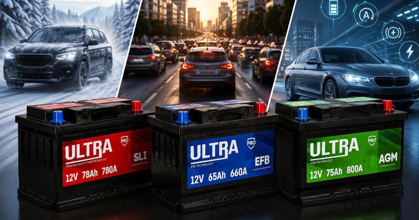 Аккумуляторы ULTRA PRO: флагманская линейка 1AKB.BY для разных автомобилей