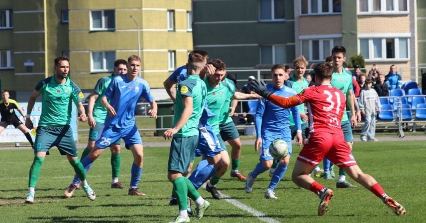 Пинская «Волна» уступила «Молодечно-2018» в первом домашнем матче сезона