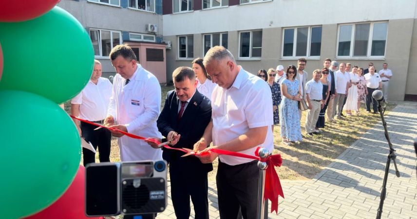 Диагностика станет быстрее: в Пинской ЦГБ заработал современный кабинет МРТ