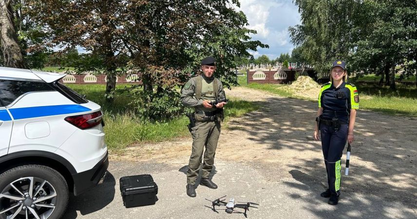 Дроны в небе, патрули на дорогах: до 31 августа в Пинске и районе - рейды ГАИ