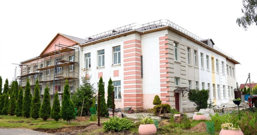 В Пинском районе модернизируют два учреждения образования по программе развития Полесья