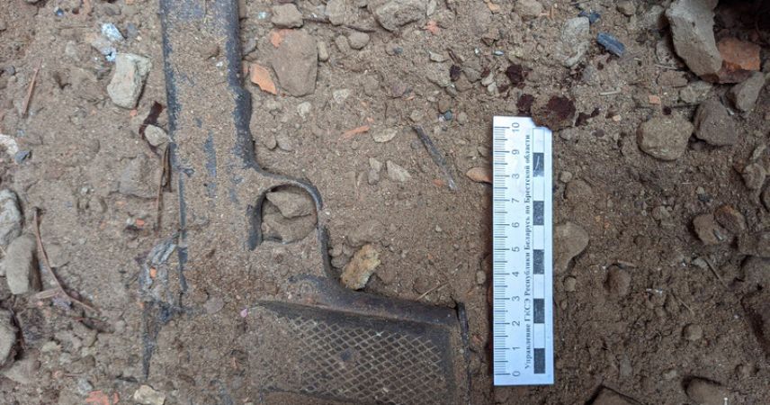 Житель Жабинковского района нашел в погребе боевой пистолет Токарева образца 1930/33 годов