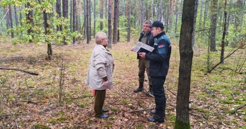 Лес под присмотром: на Пинщине стартовали осенние рейды МЧС и лесхоза