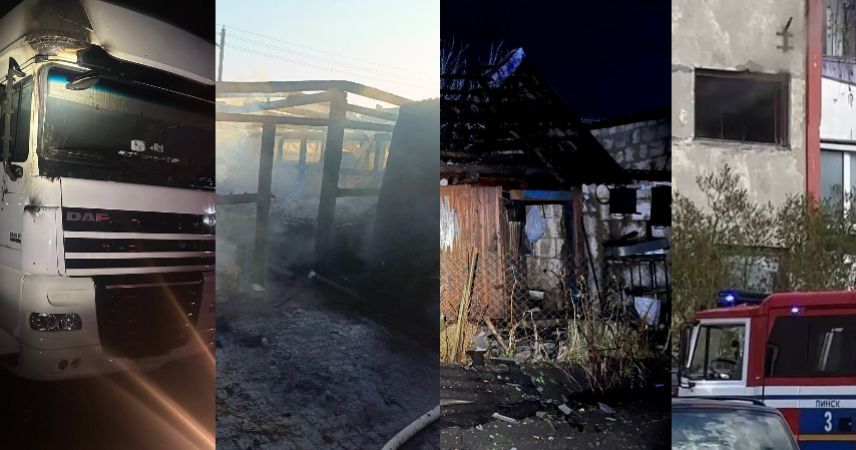 Гибель в огне, подгоревшая фура и сгоревшие активы: сводка пожаров в Пинске с 8 по 15 апреля