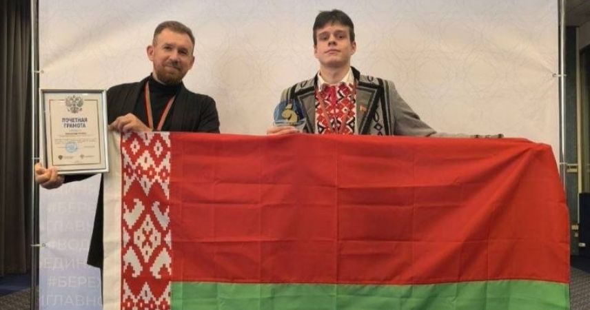 Школьник из Пинска Александр Яковец получил Гран-при на водном конкурсе в Москве
