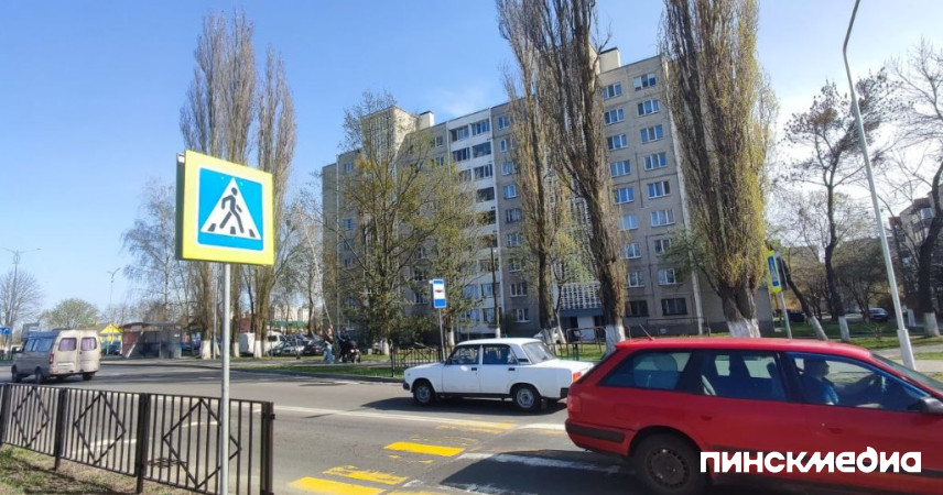 В Пинске с 23 апреля ГАИ усилит надзор вблизи пешеходных переходов