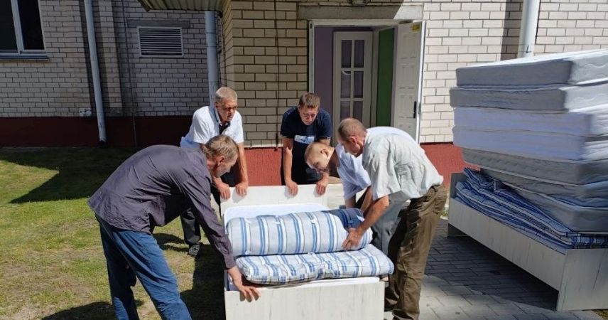 В Пинском районе милиция направила подучетных граждан на хозработы в ДРОЦ «Свитанак»