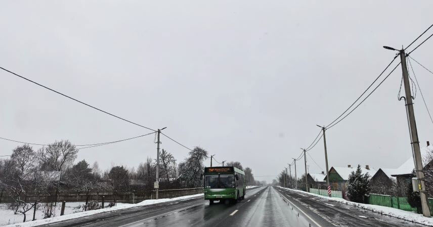 В Пинском районе 16 февраля работает мобильный датчик контроля скорости
