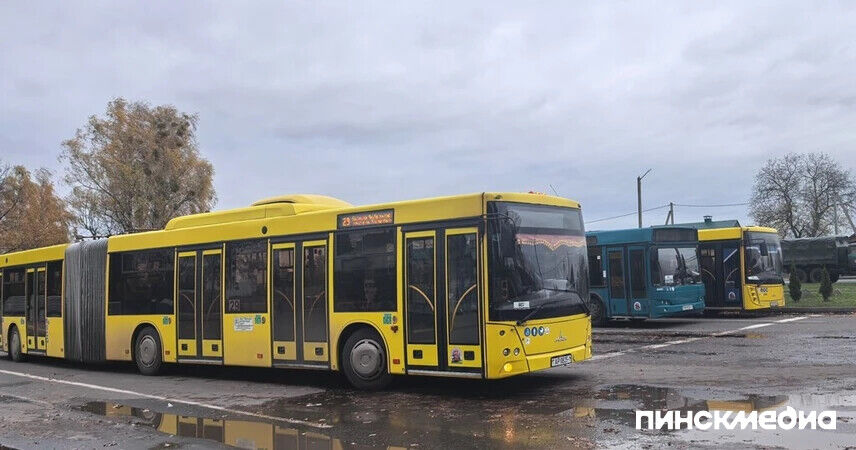 Часть ул. Брестской в Пинске закрывается с 12 февраля до осени: как будут ходить автобусы
