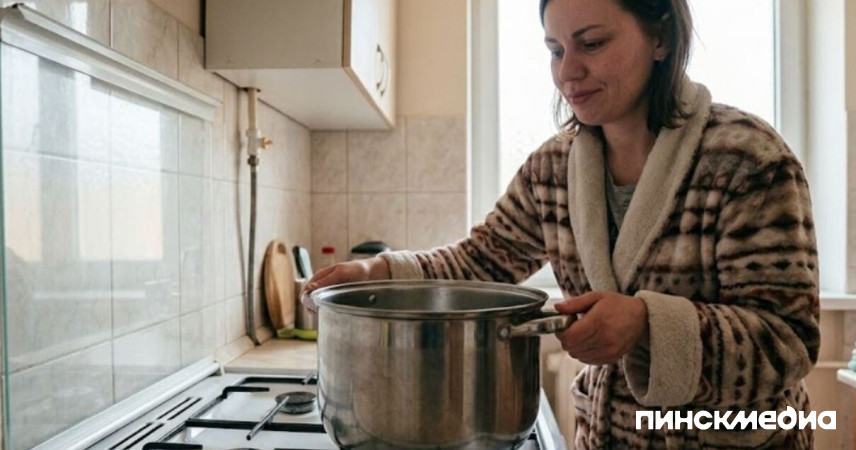 В Пинске из-за реконструкции теплосети пять домов останутся без горячей воды с 27 июля