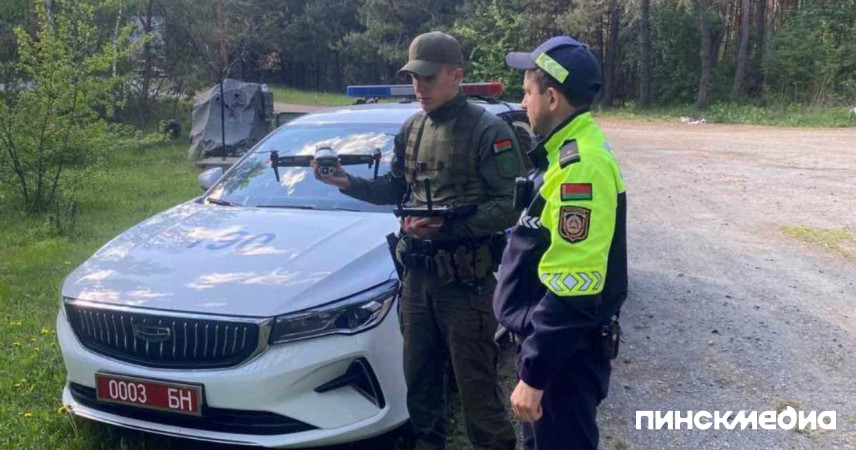 Внимание, дроны! Как в Пинском районе БПЛА помогают ГАИ выявлять нарушителей ПДД