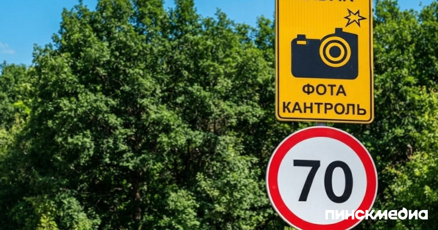 Вниманию водителей: 6 августа в Пинском районе установили датчик контроля скорости
