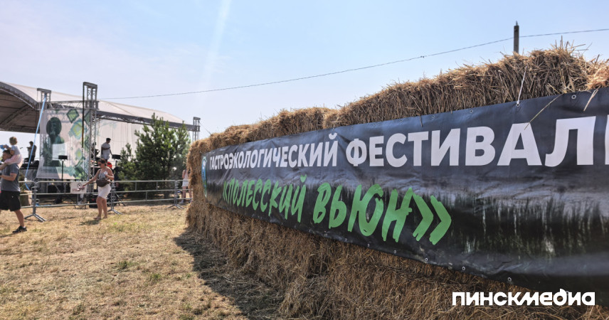Тысячи гостей в Пинском районе: в Городище прошел гастроэкофест «Полесский вьюн»