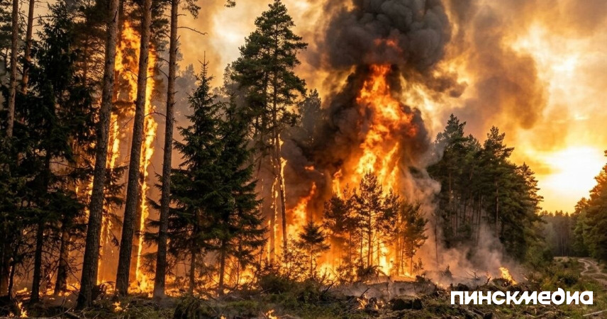 В Польше при тушении масштабного лесного пожара погиб пилот: к операции привлечена авиация Black Hawk