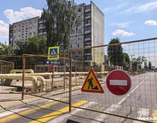 С 27 июля изменится схема проезда на улице Центральной в Пинске