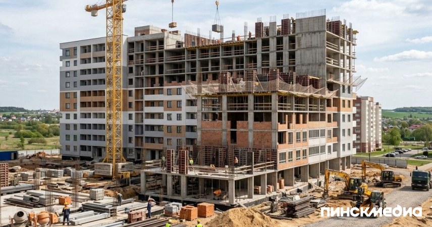Почти 700 тысяч «квадратов»: Белстат подвел итоги строительного квартала