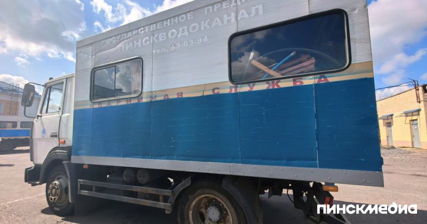 В Пинске 22 октября временно отключили воду на трех улицах: адреса и место подвоза питьевой воды