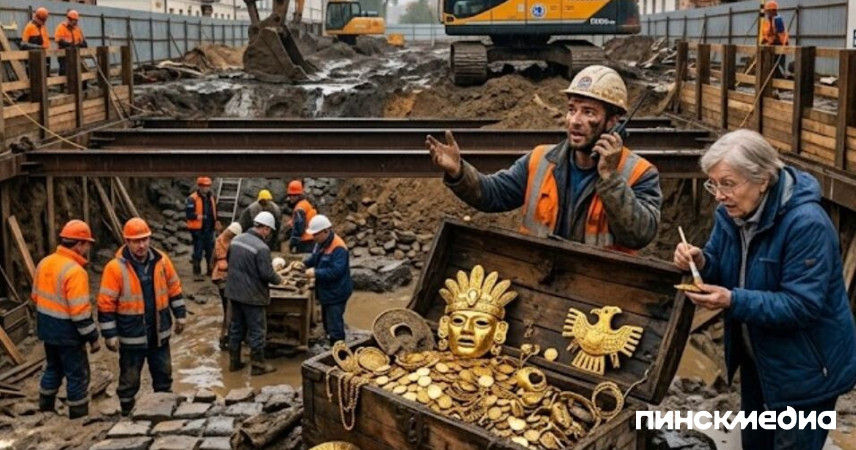 В Пинске при строительстве метро нашли золото индейцев майя