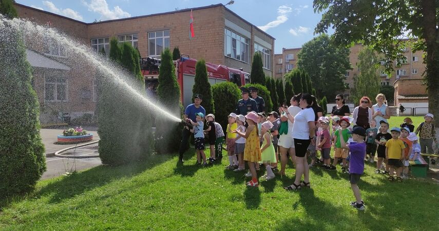 ГРОЧС Пинска укрепляет культуру безопасности среди дошкольников