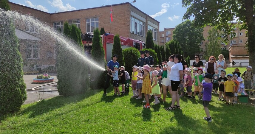 ГРОЧС Пинска укрепляет культуру безопасности среди дошкольников