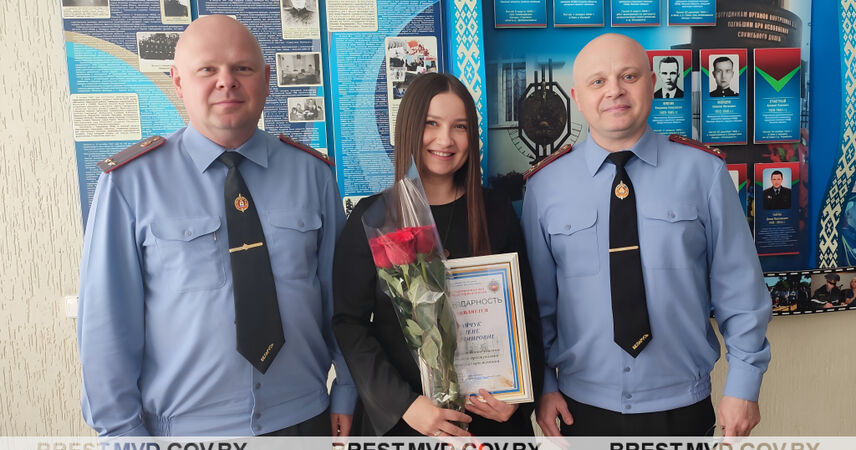 Хрупкая девушка из Пинска задержала вора-рецидивиста