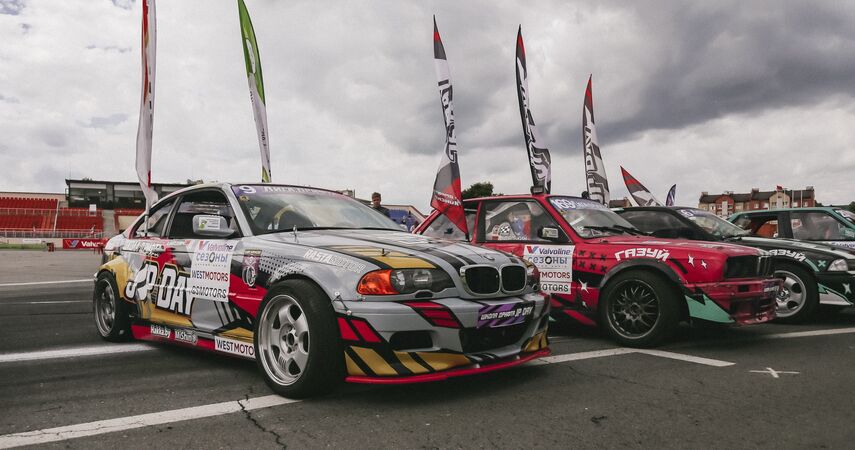 «Лига дрифта» в Пинске: 10 августа стартует 4 этап республиканских соревнований