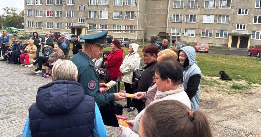 Пожарная профилактика в Пинске: МЧС усиливает контроль в общежитиях
