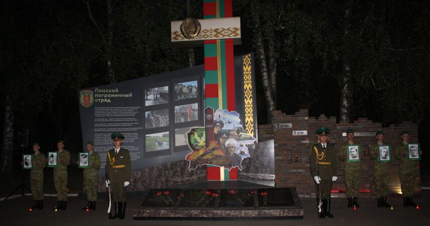 Пинск помнит: 22 июня в городе и районе прошли мероприятия ко Дню всенародной памяти жертв войны