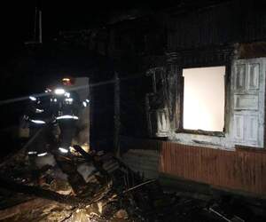 Ночной пожар в Пинском районе: в Кончицах горела дача