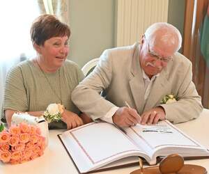 История любви длиною в полвека: супруги Войцехович из Пинска отметили 50 лет счастливого брака