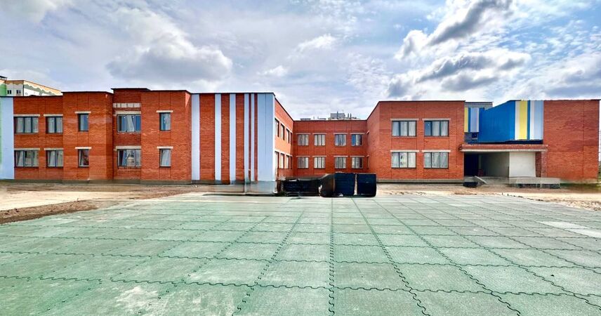Строительство школы-сада на 421 место в Жемчужном – на финишной прямой