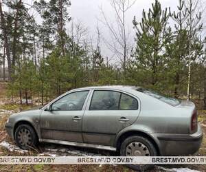 В Пинске угнали «Шкоду» с ключами в замке и хотели уехать за границу — не вышло