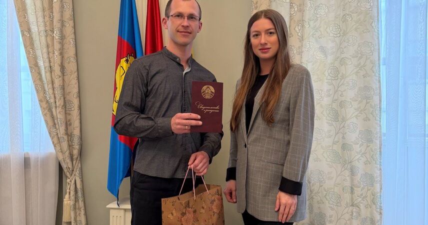 В Пинске зарегистрировали 100-го новорожденного 2026 года