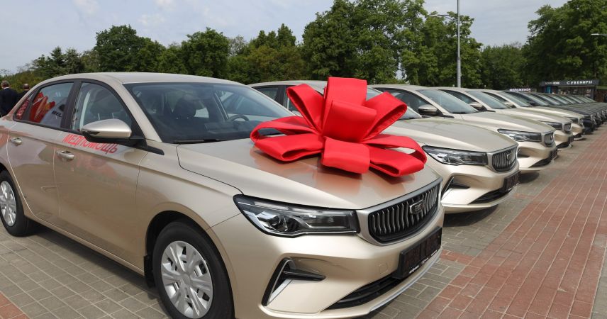 Брестчина получила 20 новых медицинских авто: Пинск в списке получателей