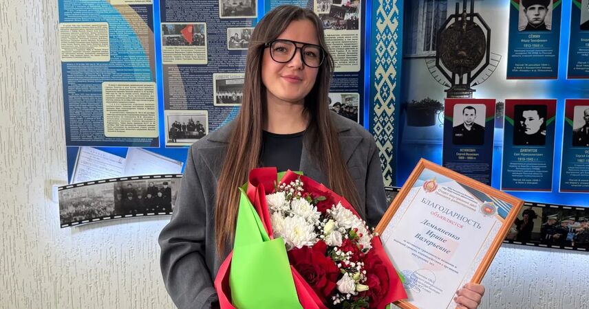 В Пинске наградили бдительную женщину за спасение пропавшего Богдана Юнчика