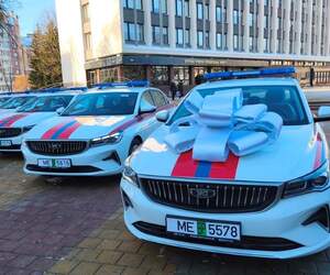 У спасателей Брестской области, в том числе и Пинска, - новые служебные автомобили