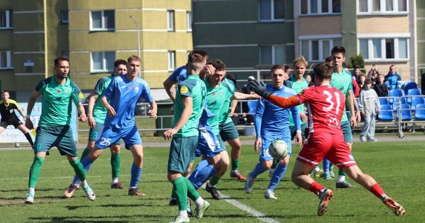 Пинская «Волна» уступила «Молодечно-2018» в первом домашнем матче сезона
