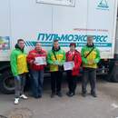 День борьбы с туберкулезом в Пинске: врачи и волонтеры работали вместе