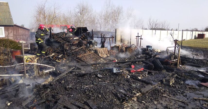 Пожары в Завидчицах и Логишине: в Пинском ГРОЧС подвели итоги недели