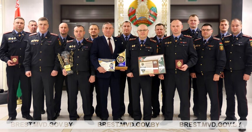 Пинский ГОВД признан лучшим в Брестской области по итогам 2025 года