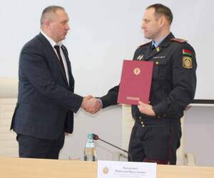 Уроженец Пинска Николай Бахуревич назначен заместителем начальника Лунинецкого РОВД