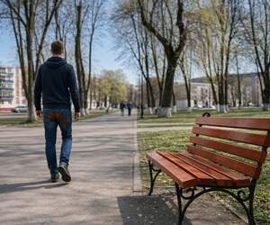 Берегите джинсы: в Пинске официально открыли сезон свежеокрашенных скамеек