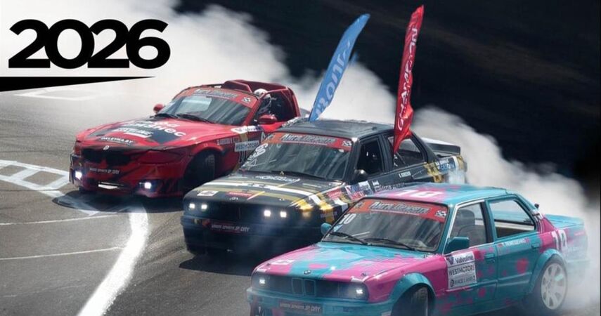 Опубликован официальный календарь «Лиги дрифта» на 2026 год