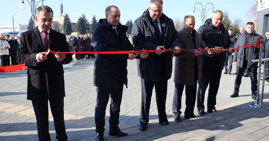 Налоговая инспекция Пинска сменила адрес: новый объект открыл министр Дмитрий Кийко