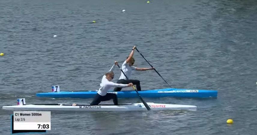 Пинчанка Мария Попичич взяла серебро на чемпионате Европы по гребле