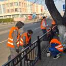 Марафон чистоты в Пинске: студенты помогают коммунальщикам преображать город к весне