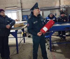 В Пинске спасатели вышли в трудовые коллективы из-за резкого роста числа пожаров