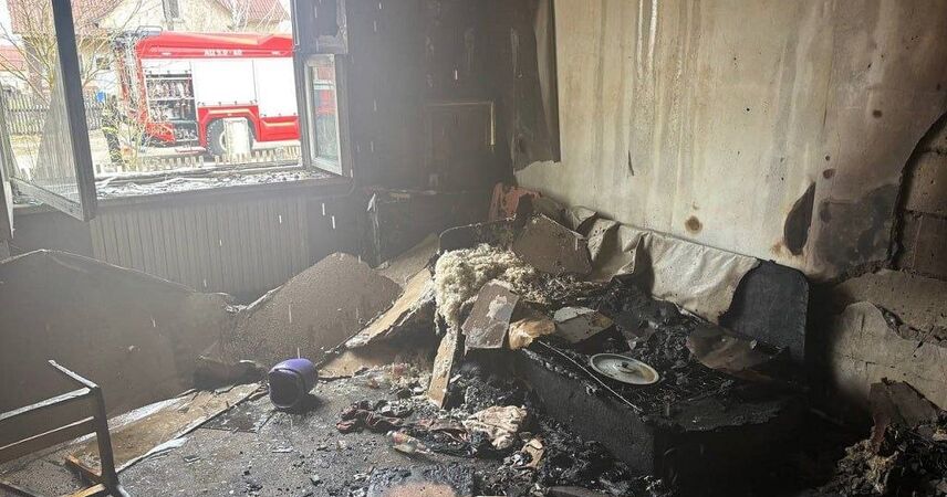 Пинский район: соседи спасли мужчину на пожаре в Охово