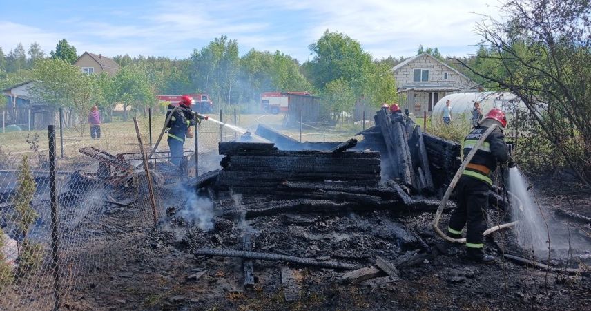 Почти 50 пожаров с начала года: Пинский ГРОЧС обновил сводку происшествий